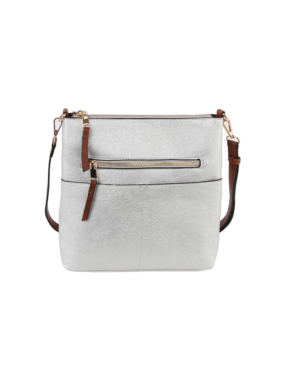Elina Zipper Crossbody Bag