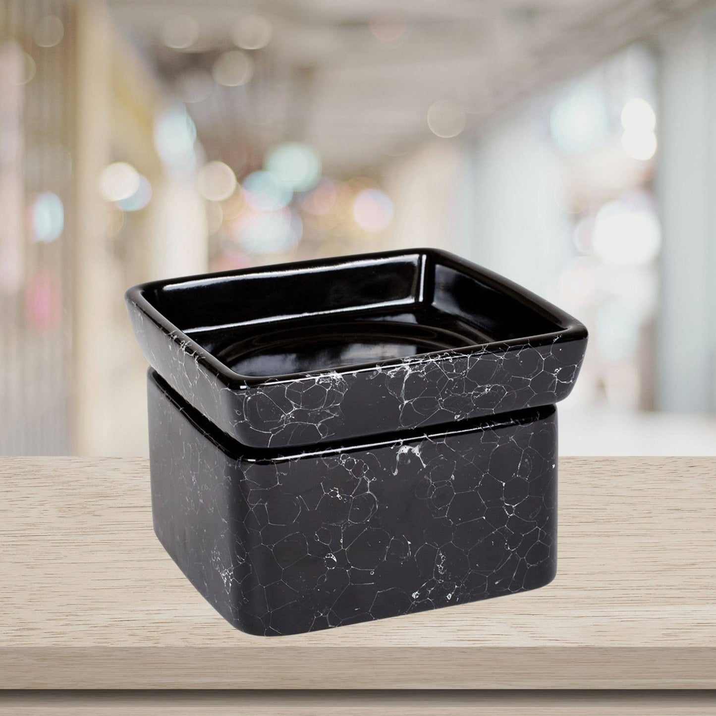 Black Marble 2-in-1 Warmer