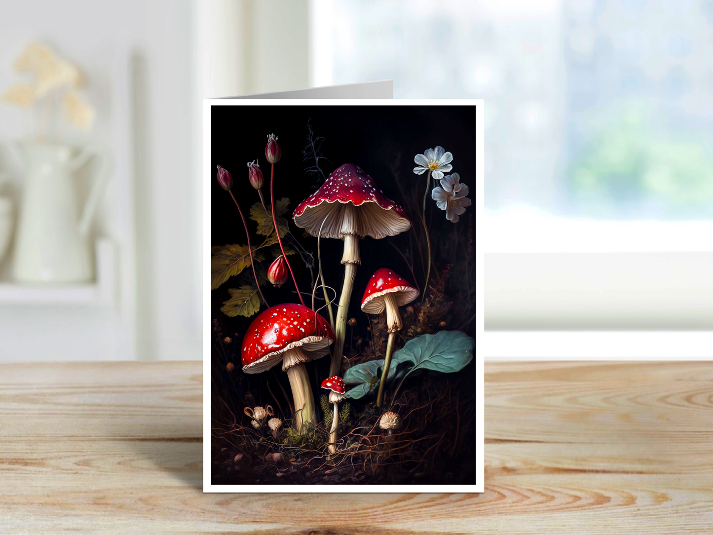 Vintage Red Mushroom