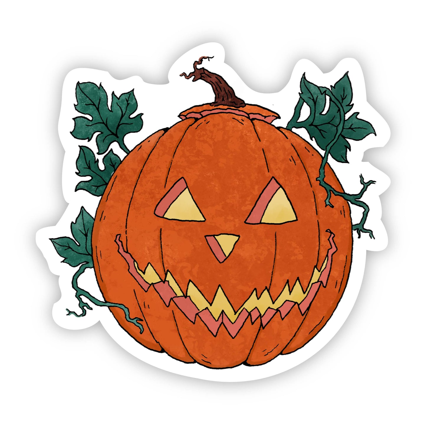 Jack O'Lantern Fall Sticker