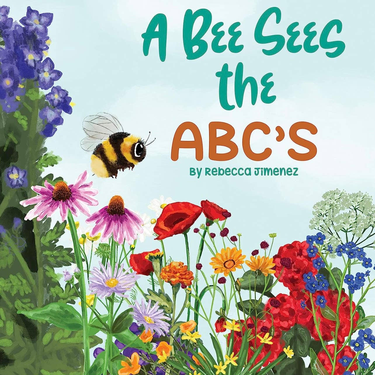 A Bee Sees the ABC's Hardback Children's book