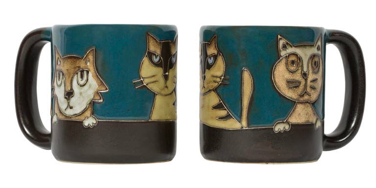 Cat's Meow Stoneware Mug