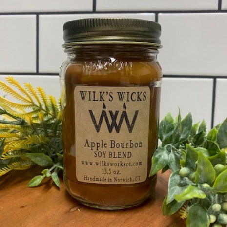 Apple Bourbon Candle