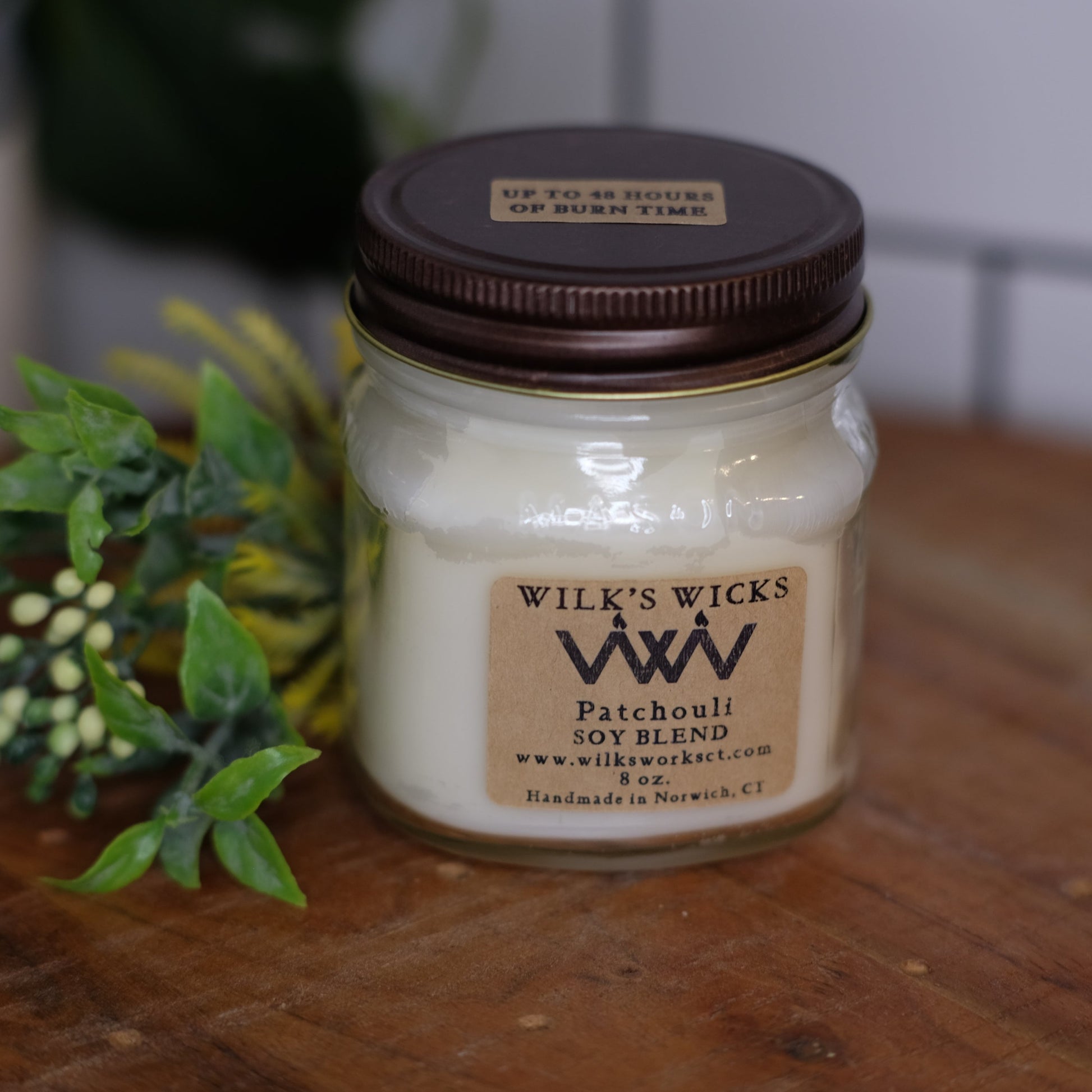 Patchouli Candle - Wilks Works 