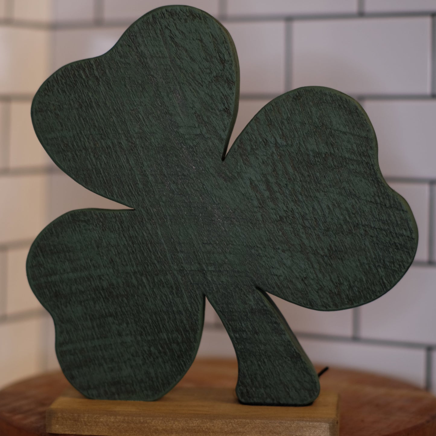 Rustic Sitting Shamrock - Wilks Works 