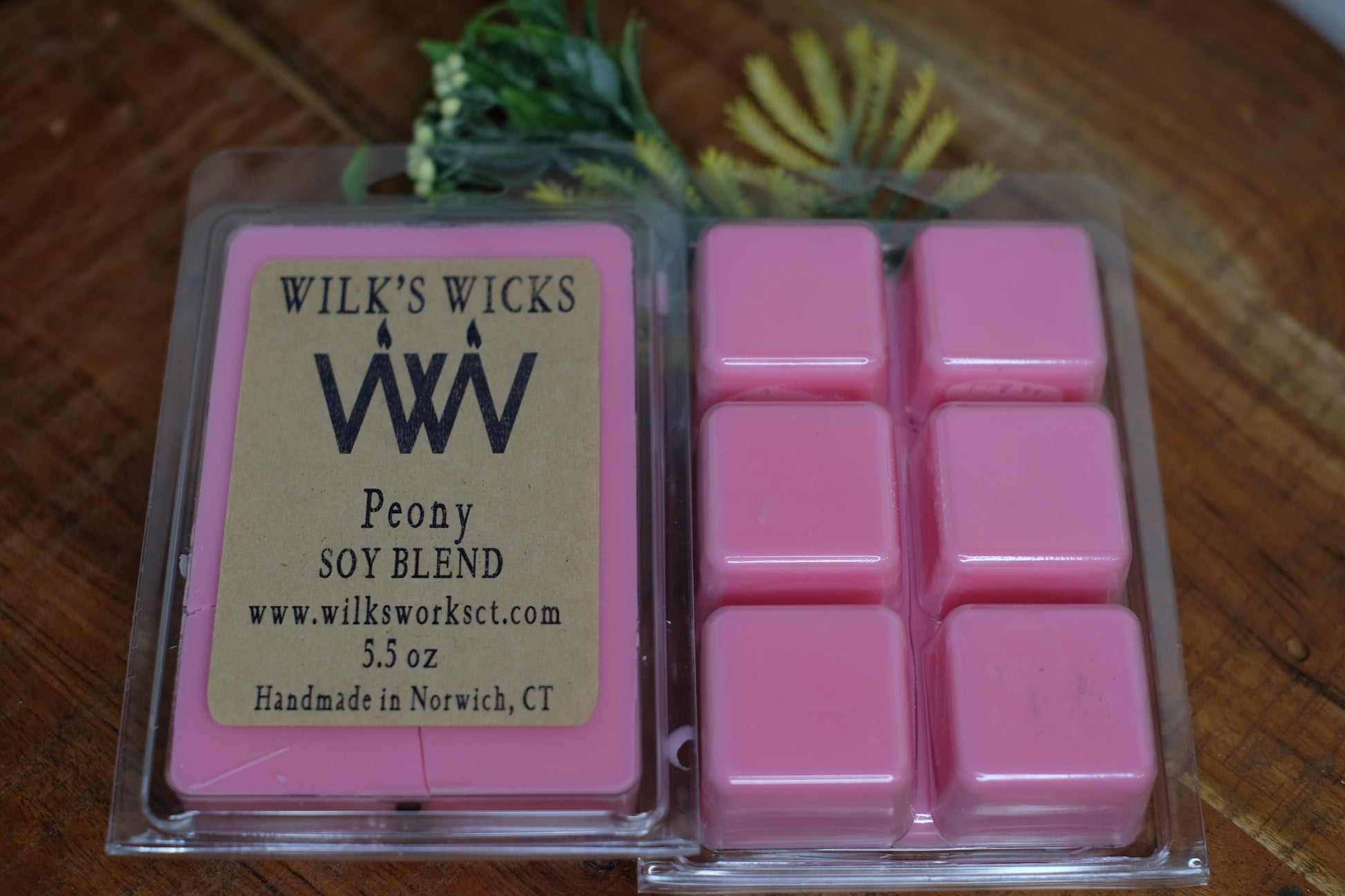 Peony Wax Melts - Wilks Works 