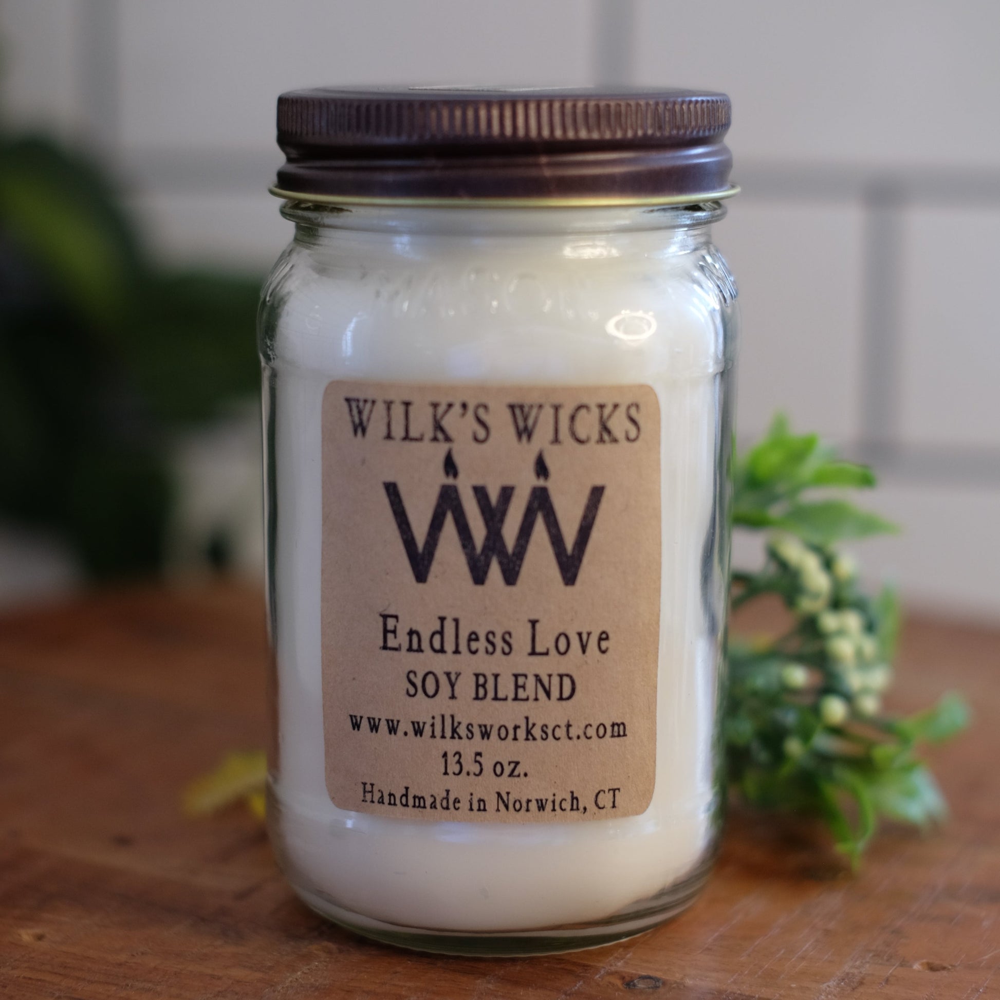 Endless Love Candle - Wilks Works 