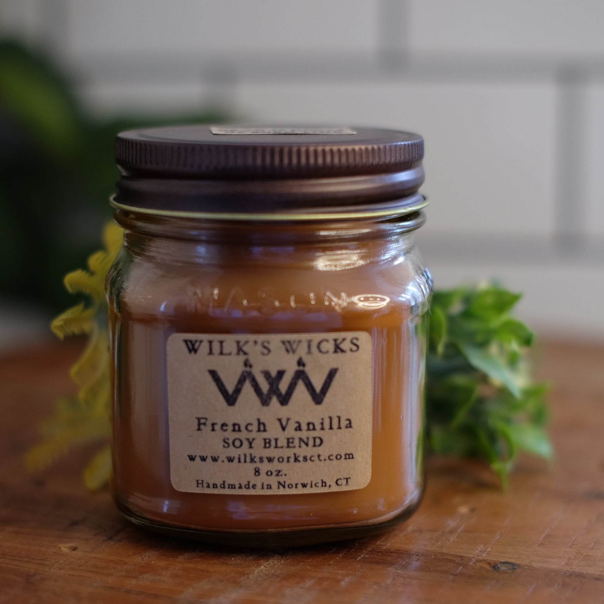 French Vanilla Candle - Wilks Works 