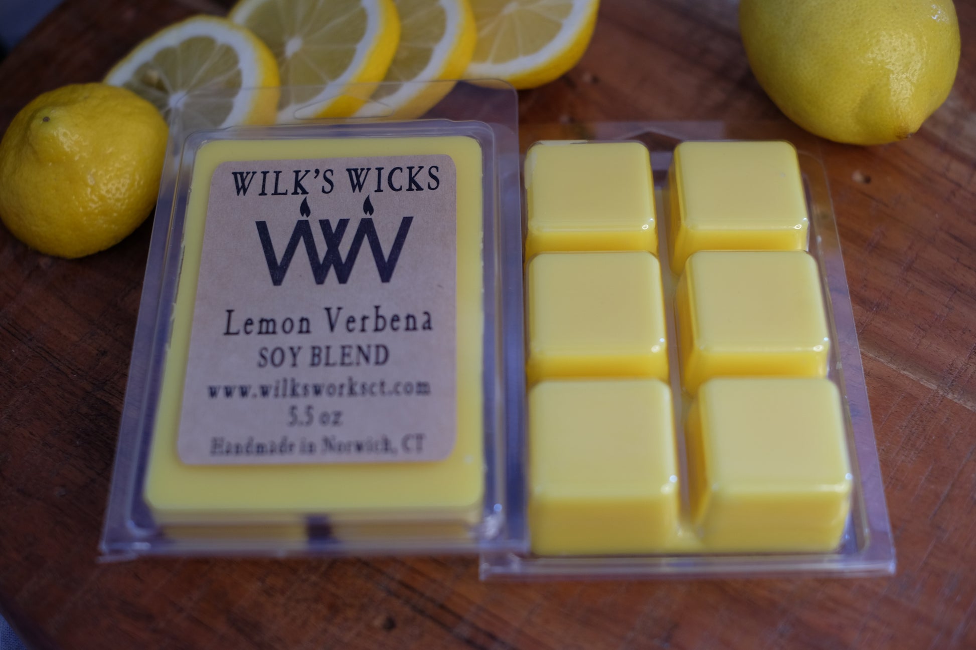 Lemon Verbena Wax Melts - Wilks Works 