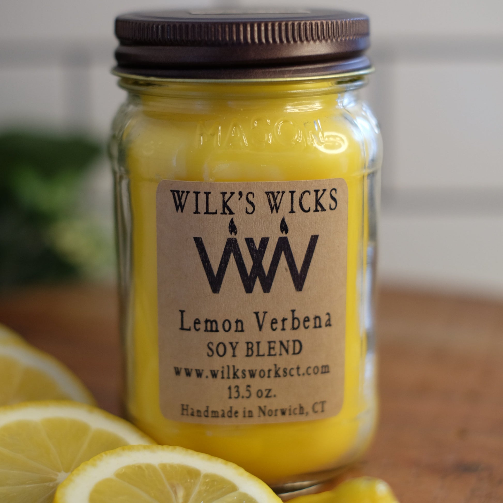 Lemon Verbena Candle - Wilks Works 