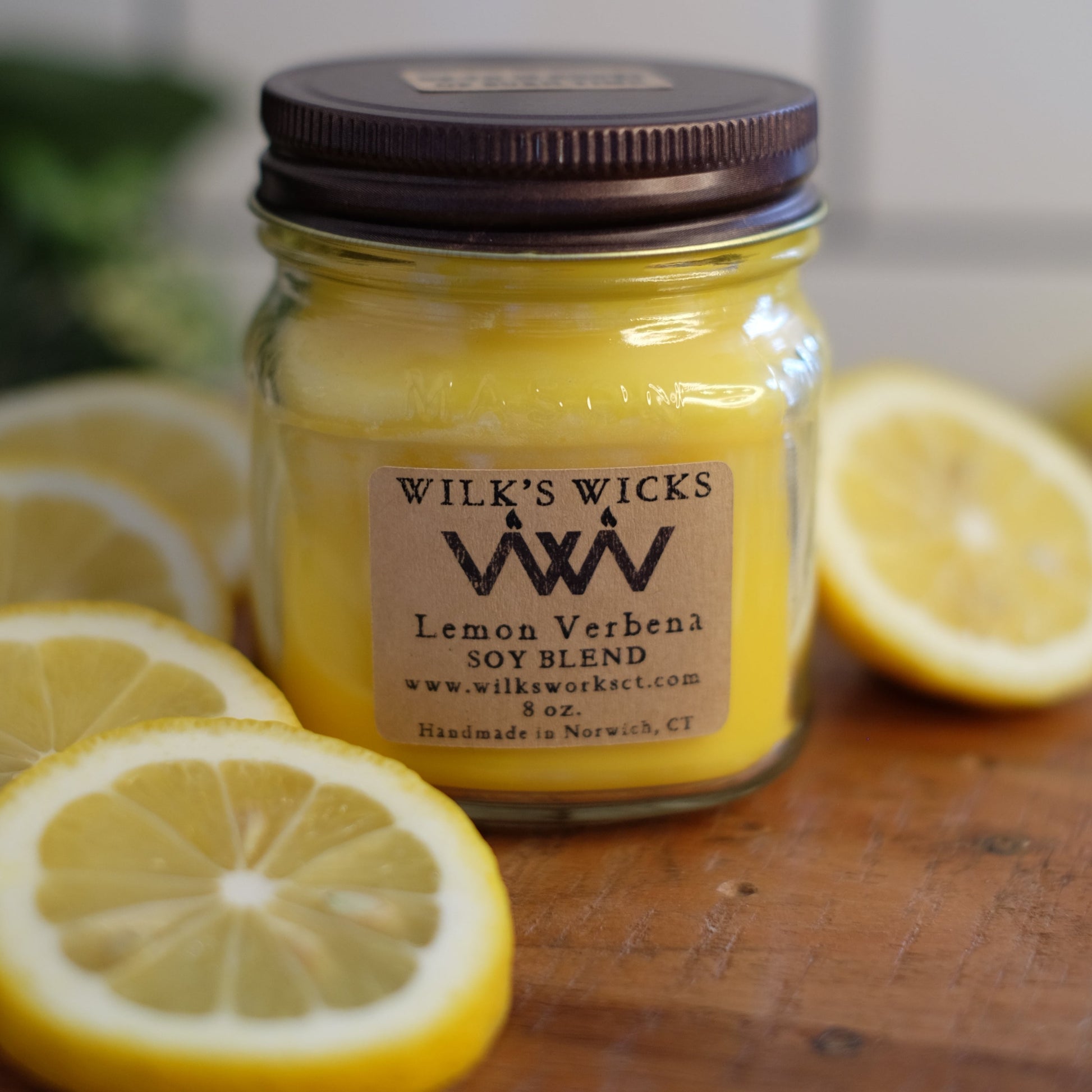 Lemon Verbena Candle - Wilks Works 