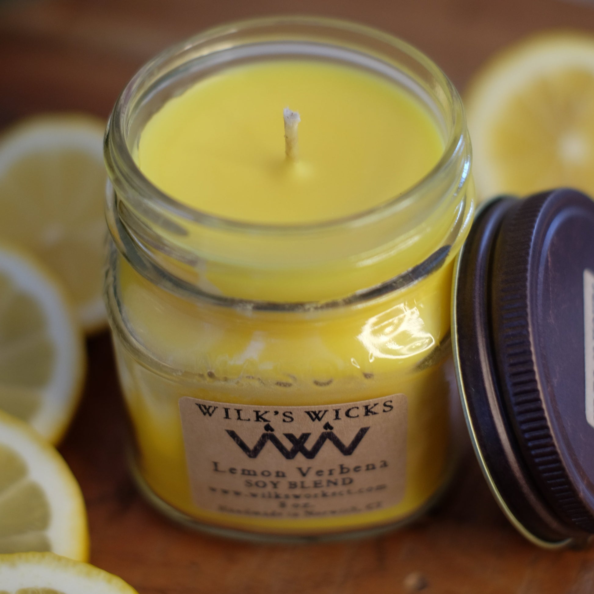 Lemon Verbena Candle - Wilks Works 