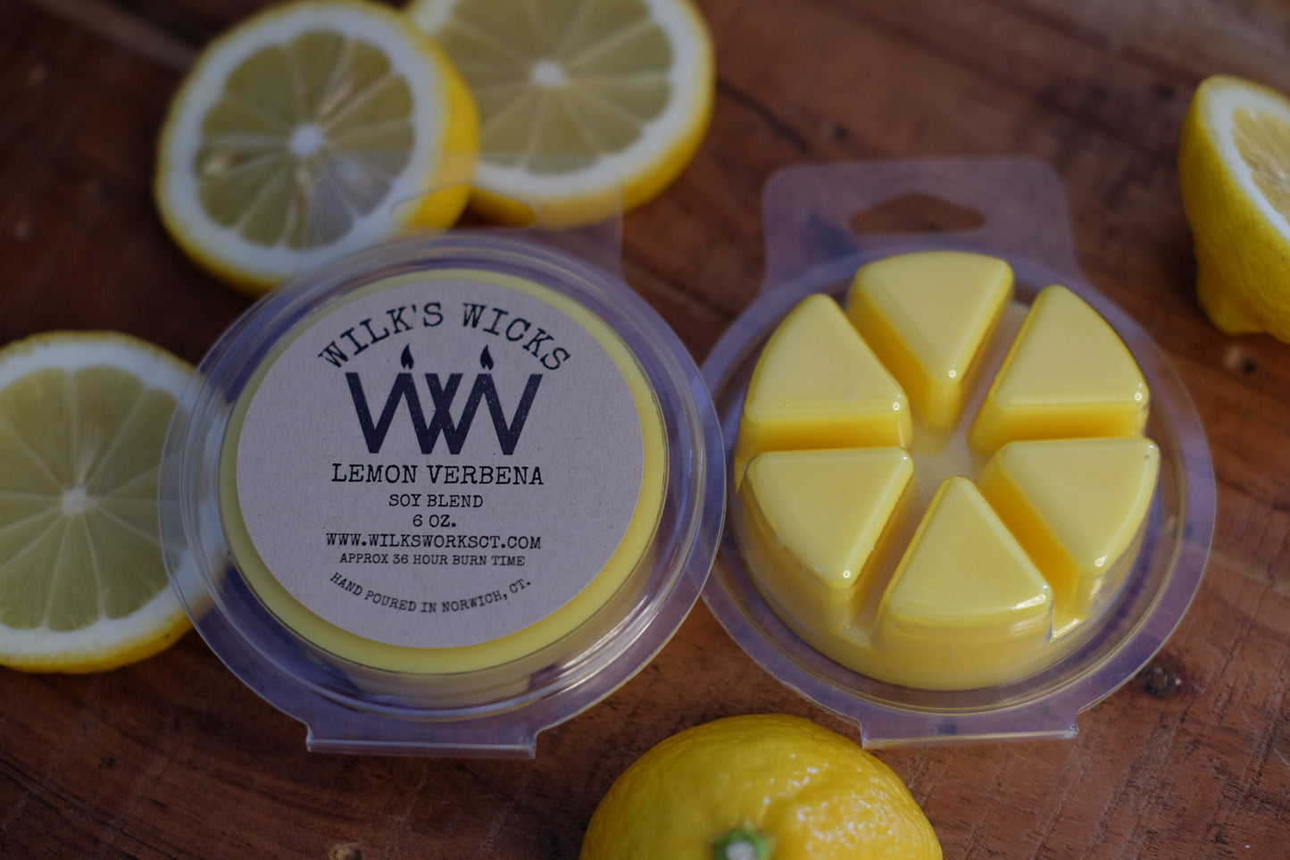 Lemon Verbena Wax Melts - Wilks Works 