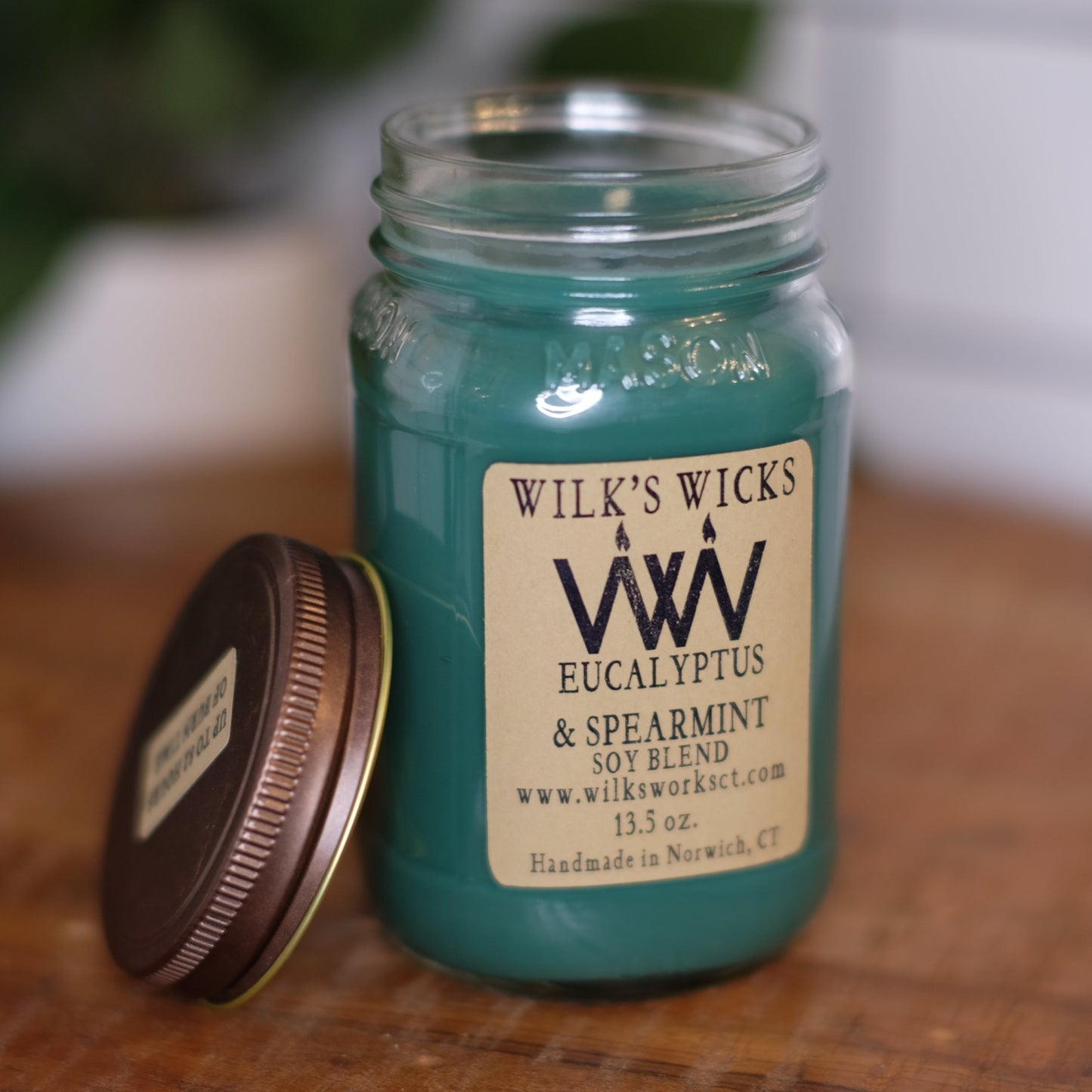 Eucalyptus & Spearmint Candle - Wilks Works 