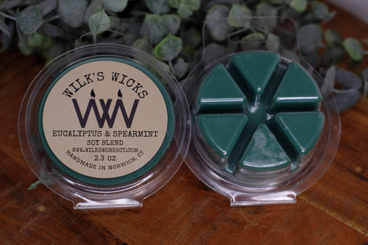 Eucalyptus & Spearmint Wax Melts - Wilks Works 