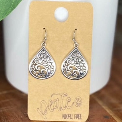 Earrings - Swirl & Pebbles - Wilks Works 