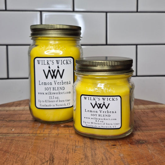 Lemon Verbena Candle - Handmade Soy Blend