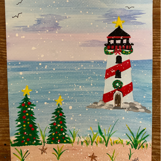 Class: Holiday Painting Thursday October 29, 2026