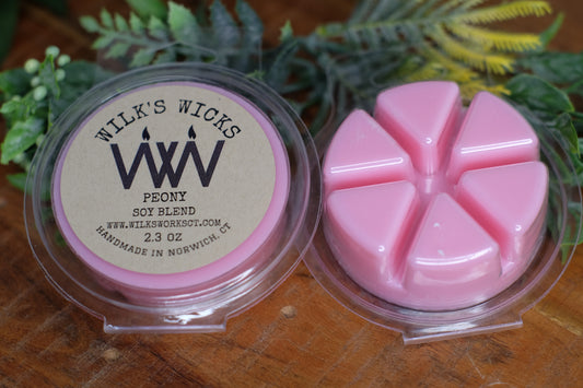 Peony Wax Melts - Wilks Works 