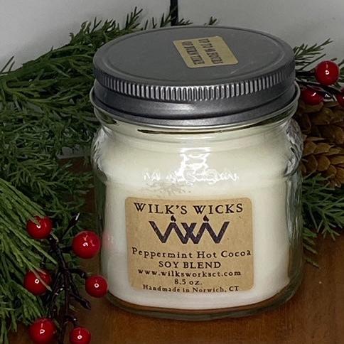 Peppermint Hot Cocoa Candle