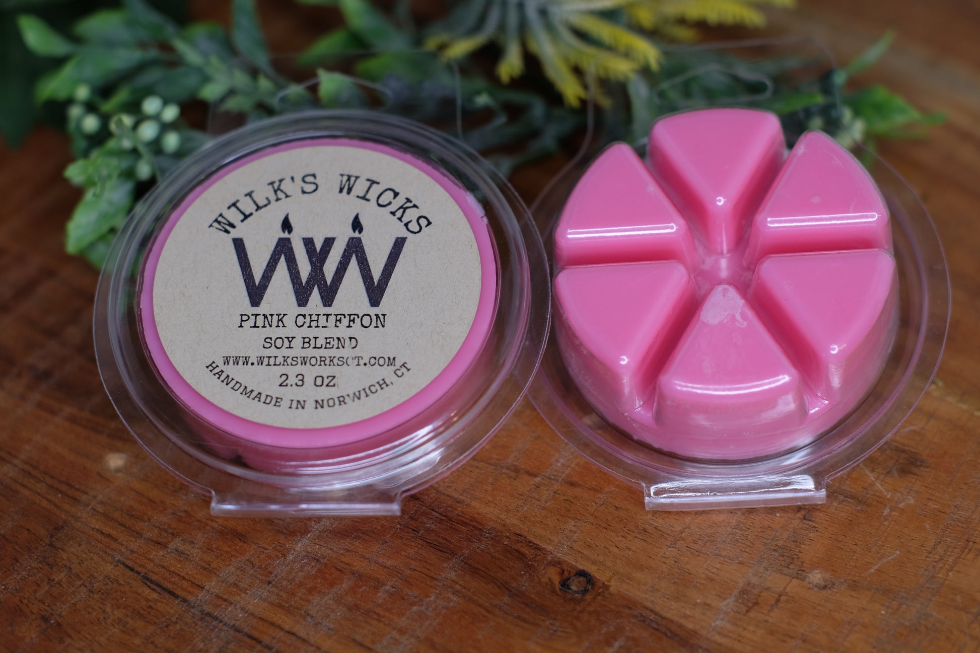 Pink Chiffon Wax Melts - Wilks Works 