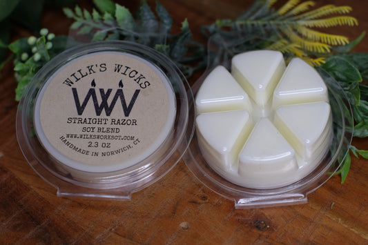 Straight Razor Wax Melts - Wilks Works 