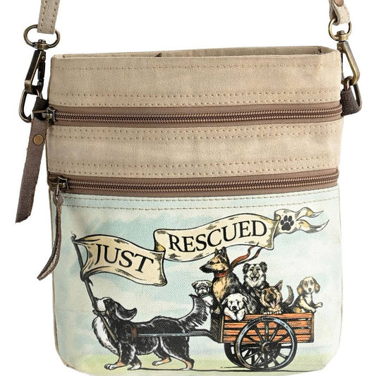 Just Rescued Crossbody Bag