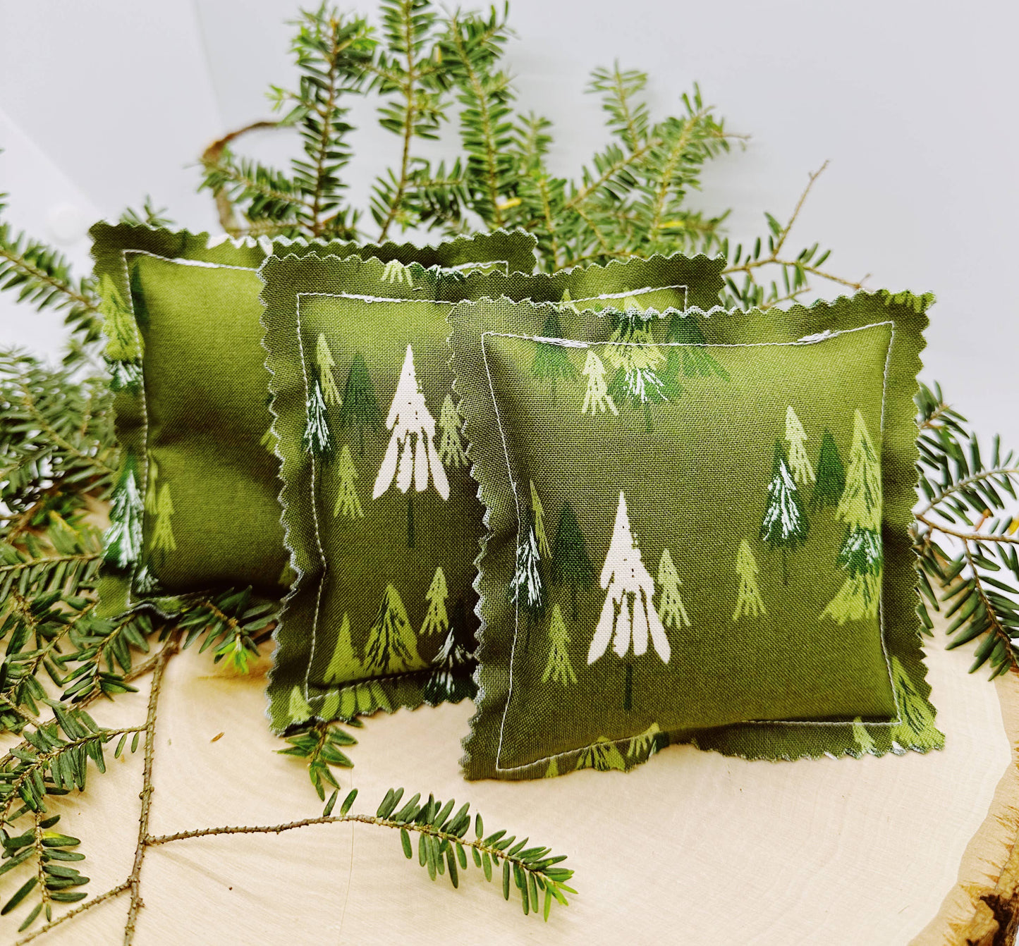 Balsam Fir Sachet Infused with Essential Oils- Great Fir Gr