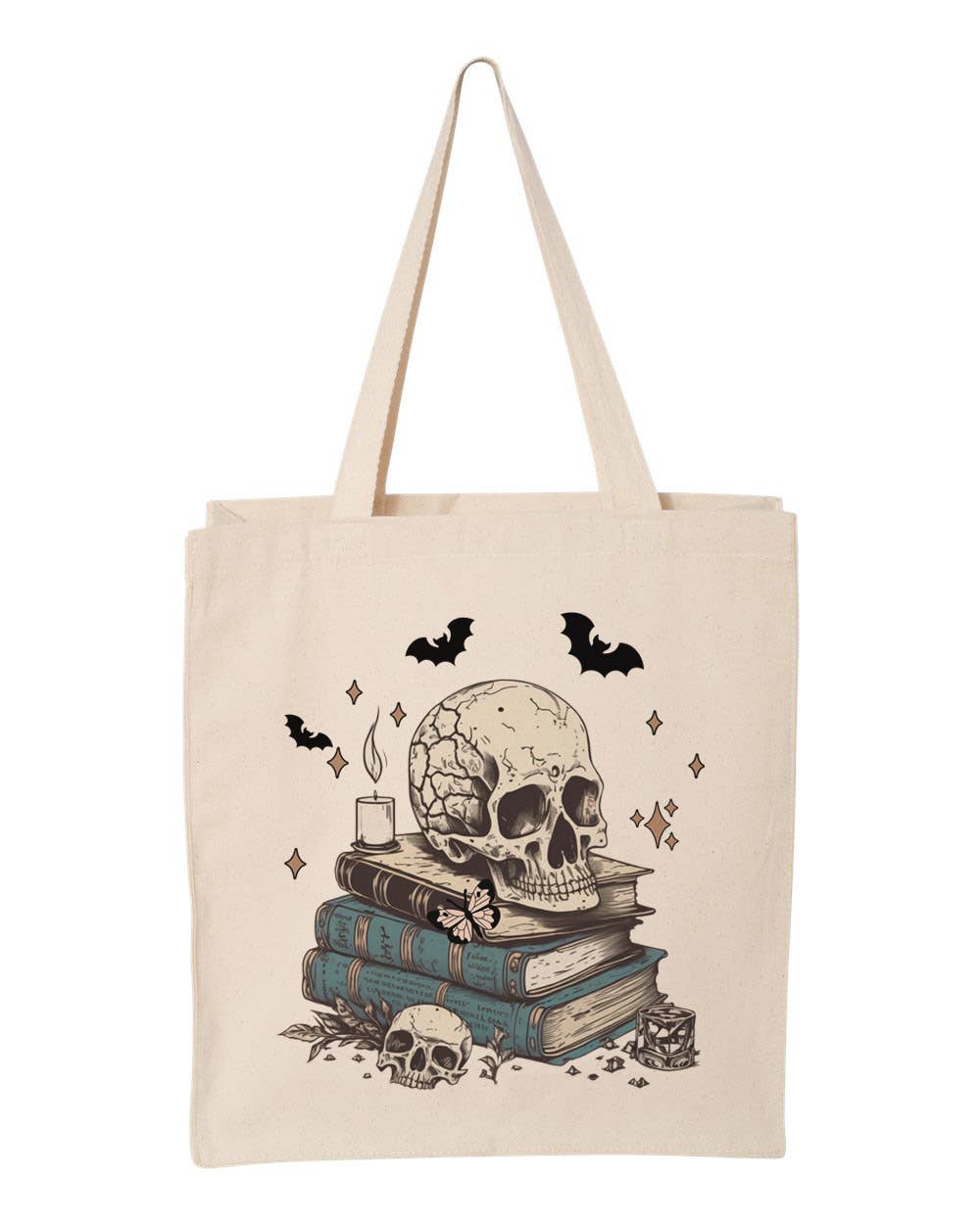 Spooky Spell Books Tote Bag