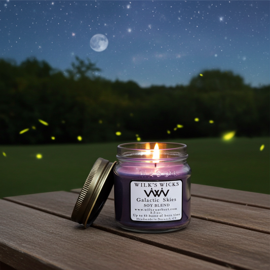 Galactic Skies Candle - Handmade Soy Blend