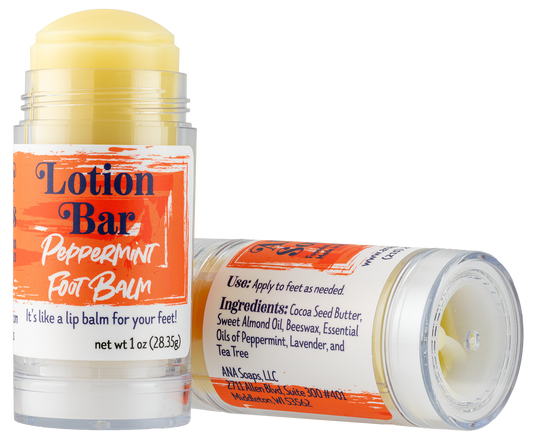 Peppermint Foot Balm Bar