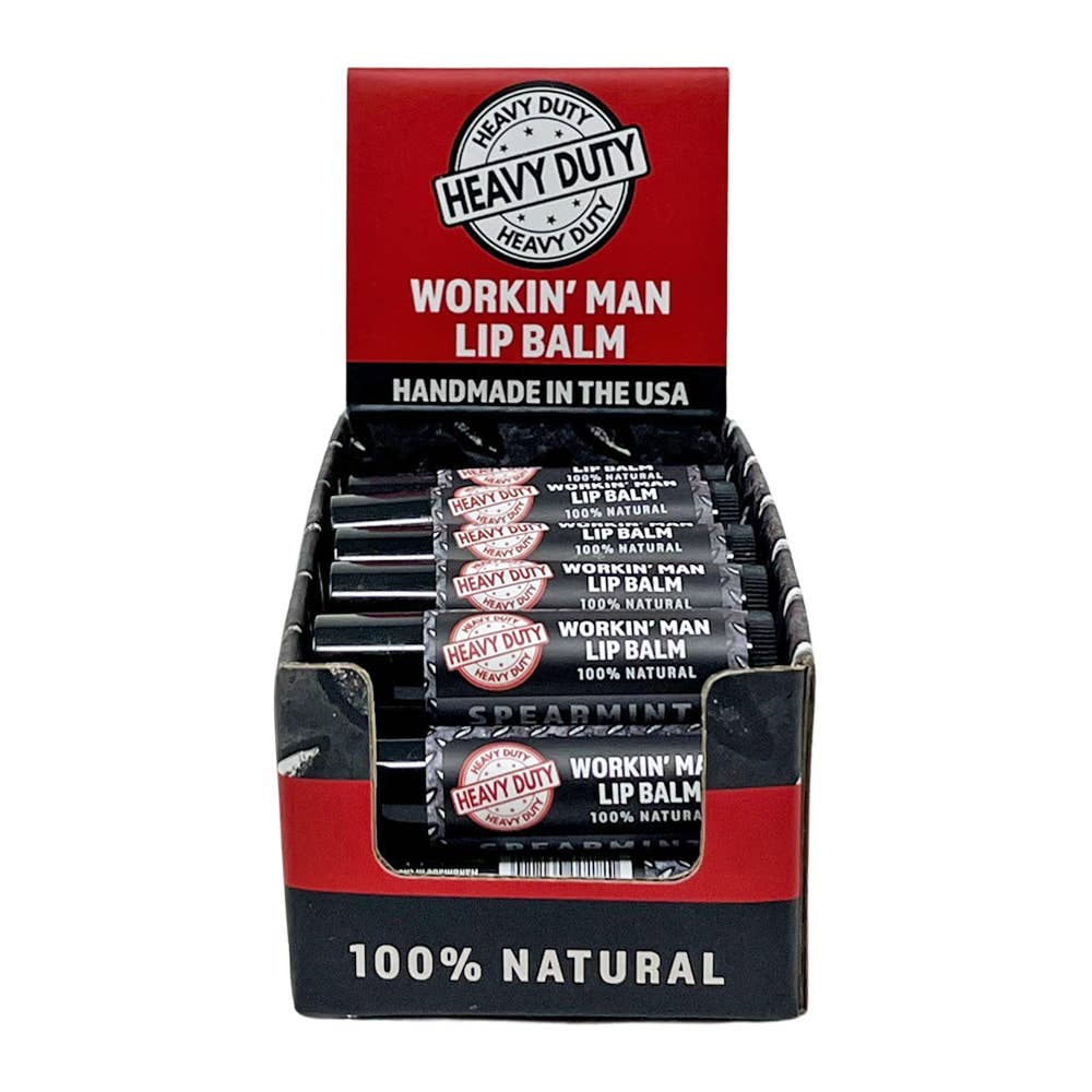 Men's Heavy Duty Lip Balm | 100% Natural