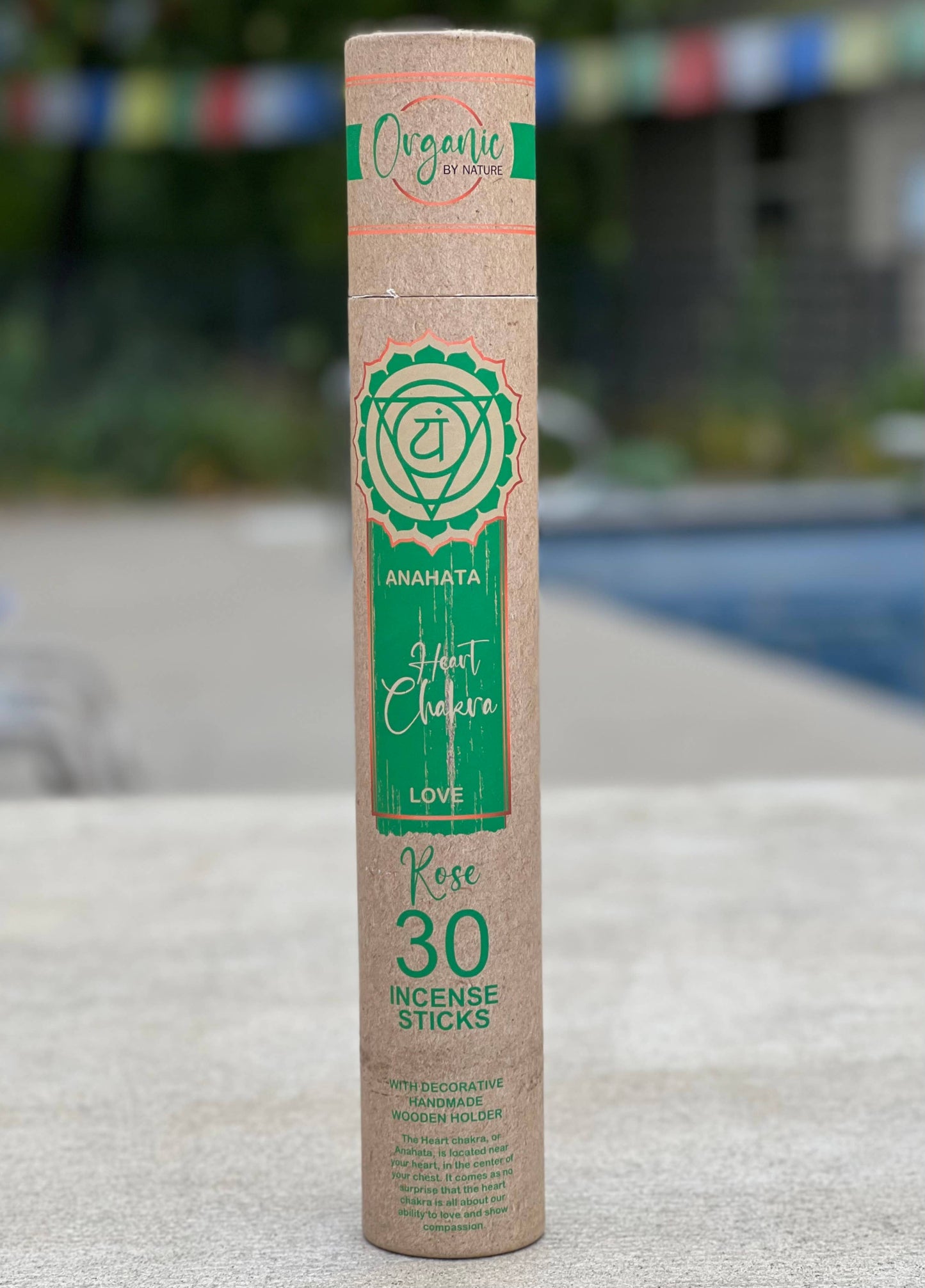 Chakra Incense With Wooden Burner