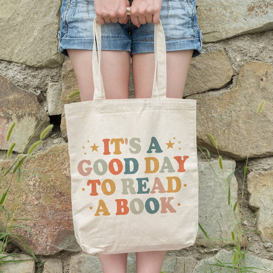 Good Day To Read A Book Tote Bag