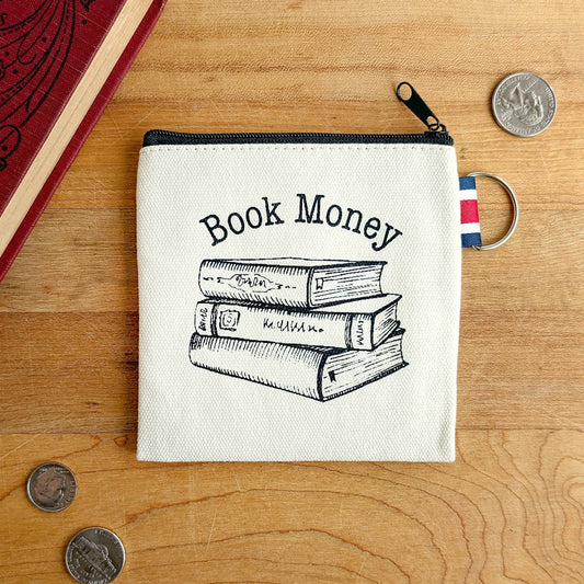 Book Money Coin Purse/Gift Card Holder