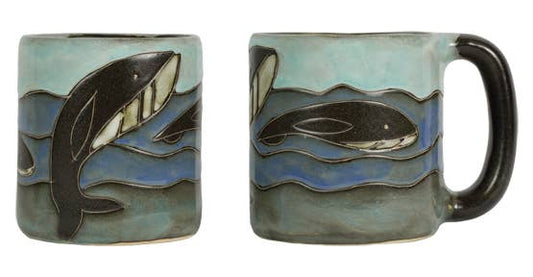 Whales Stoneware Mug