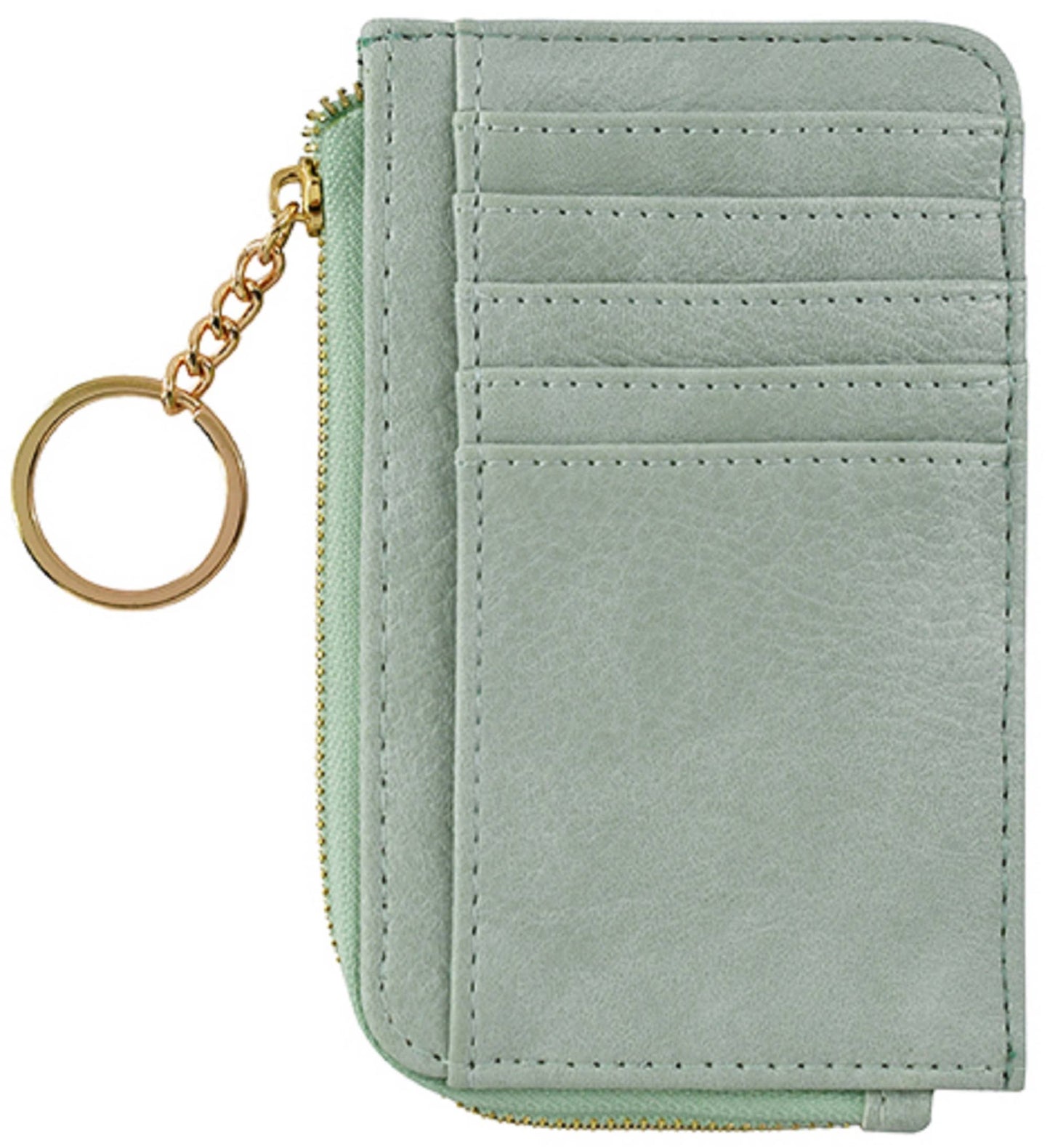 Small But Big Faux Leather Card Holder Wallet