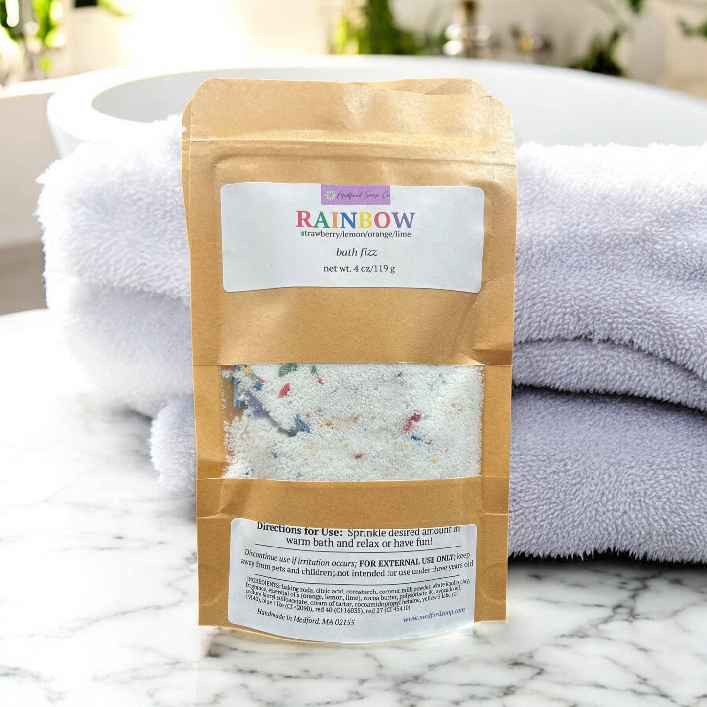 Bath Fizz - Handmade Vegan