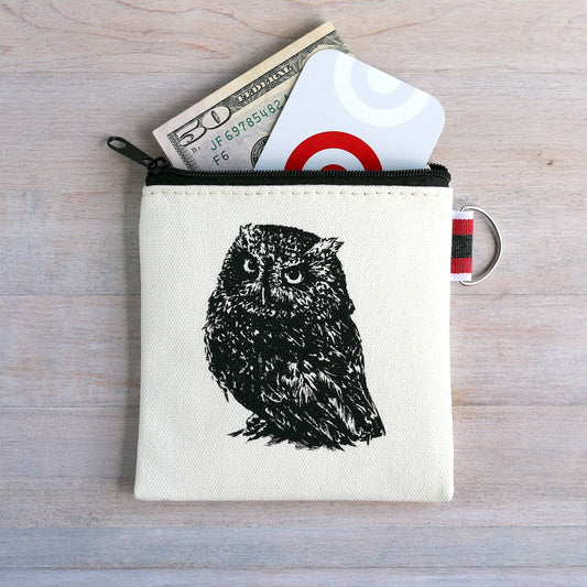 Owl Coin Purse/Gift Card Holder