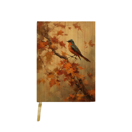 Bird On Fall Branch Journal