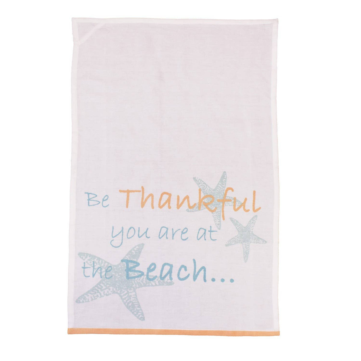 Fall/Harvest Be Thankful Starfish Kitchen Towel