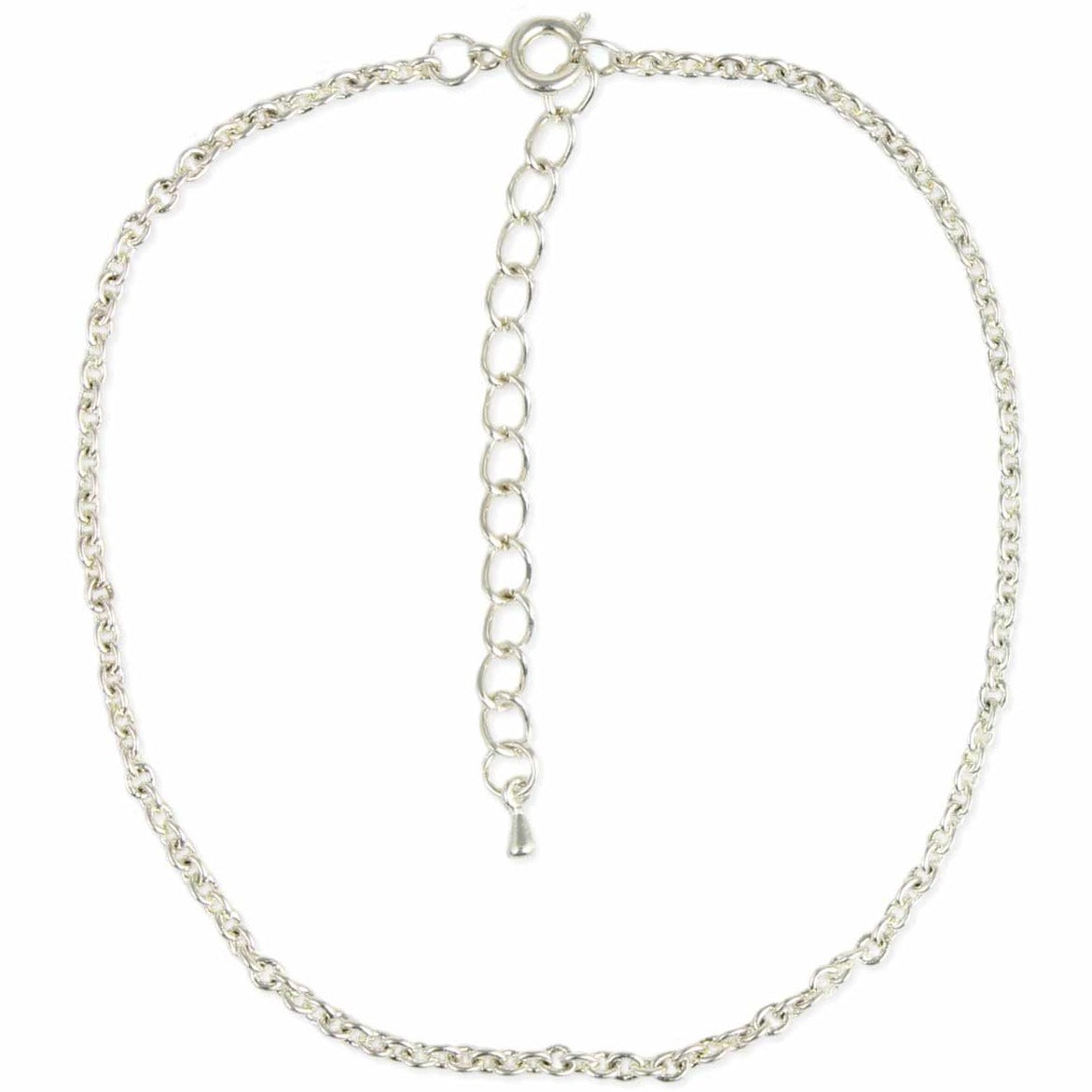 Classic Silver Chain Anklet