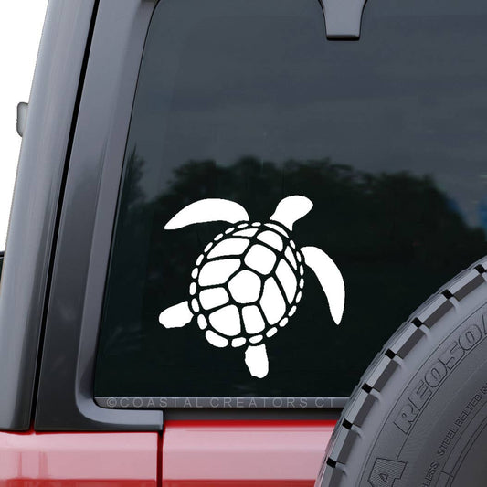 Sea Turtle Vinyl Car Window Sticker Decal