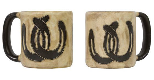 Horseshoes Stoneware Mug