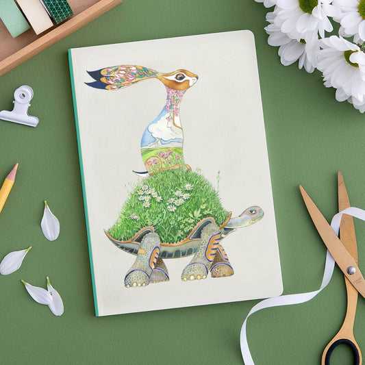 Tortoise and the Hare Perfect Bound Notebook