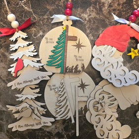 Class: Merry & Bright: Ornament and Earring Workshop - Tuesday 12/1/26