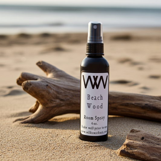 Beach Wood Room Spray - Handmade Air Freshener